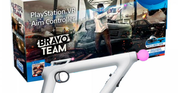 Aim Controller PS VR Bravo Team Bundle